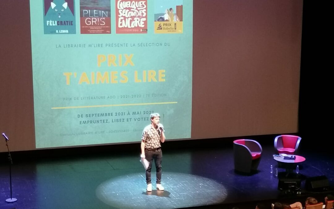 Sortie au théâtre de Laval pour le prix t’aimes lire !