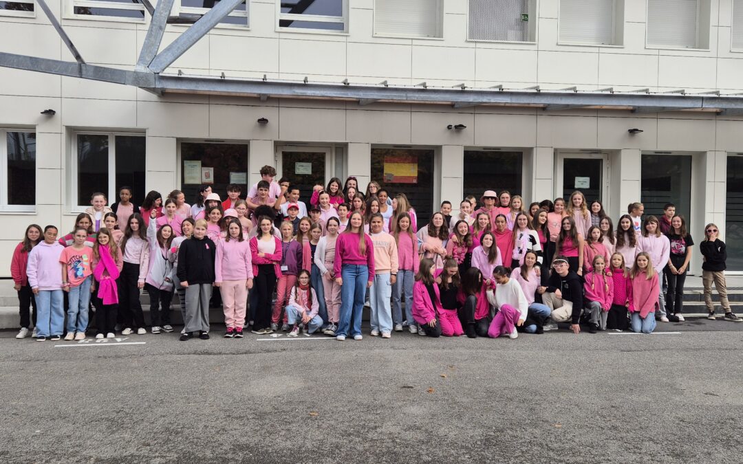 Octobre rose au collège